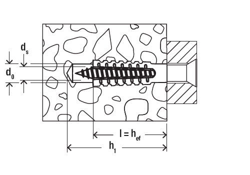 FISCHER 061225 FMD 8x38mm Metall Spreizdübel Dübel Universaldübel 