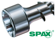 SPAX cylindrical head