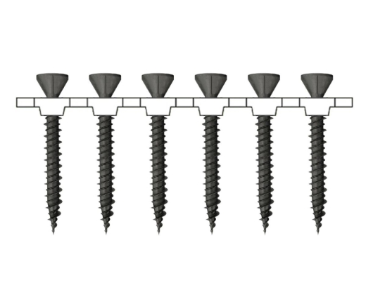 fischer Gypsum fibreboard screws 3,9 x 30/24, PH2, countersunk head, phosphated steel - 1000 pieces