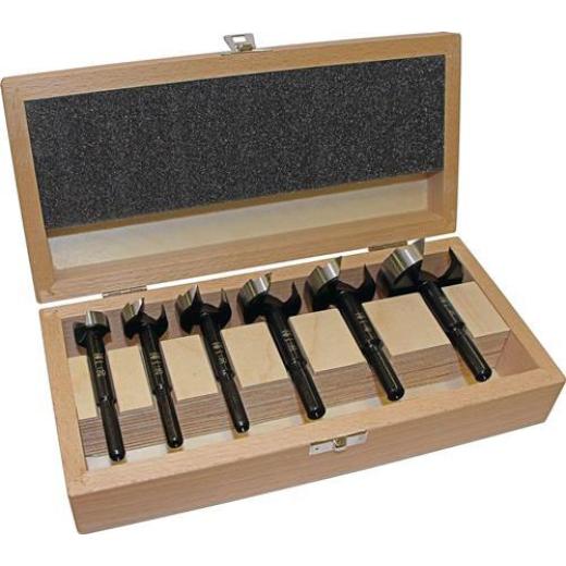 Forstnerbohrersatz BLACK SHARK PRO 6-tlg. - Ø 20,25,30,35,40,50 mm FISCH-TOOLS