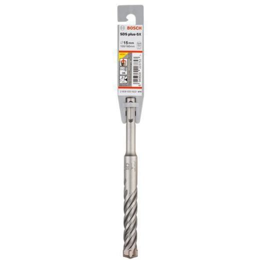 Hammerbohrer PRO SDS plus-5X - Ø 15 mm - Arbeits-L. 100 mm - Länge 160 mm SDS plus