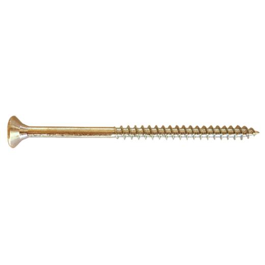 Chipboard screws CE 3 x 40/24, PZ1, countersunk head, steel, electrogalvanised yellow - 1000 pieces