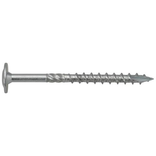 Wood construction screws CE 6 x 120, T30, plate head, steel electrogalvanised - 100 pieces