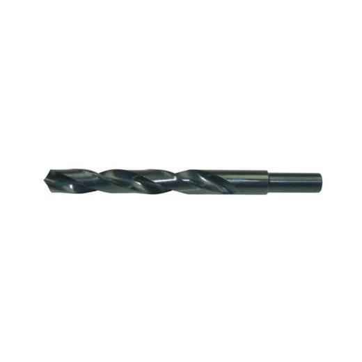 Spiralbohrer HSS - DIN 338 Typ N | rollgewalzt, abgesetzter Schaft | Ø 15,5 (Schaft-Ø 13mm) x 178 mm | 1 Stück
