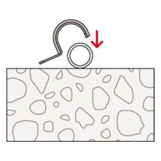 Abrazadera de conducto BSM 6 | 100 piezas