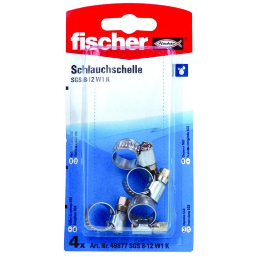 fischer Schlauchschelle SGS 8 - 12 W2 | 1 Stück