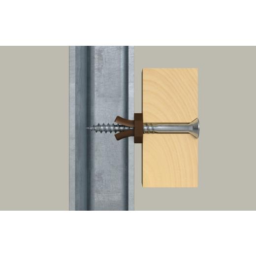 fischer Balkonbekleidungsbefestiger P 9 K | 50 Stück