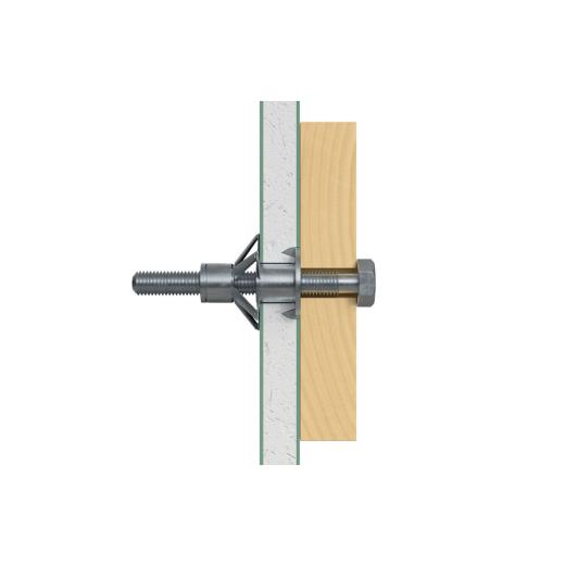 Hohlraum-Metalldübel HM 8 x 54 SS | 50 Stück