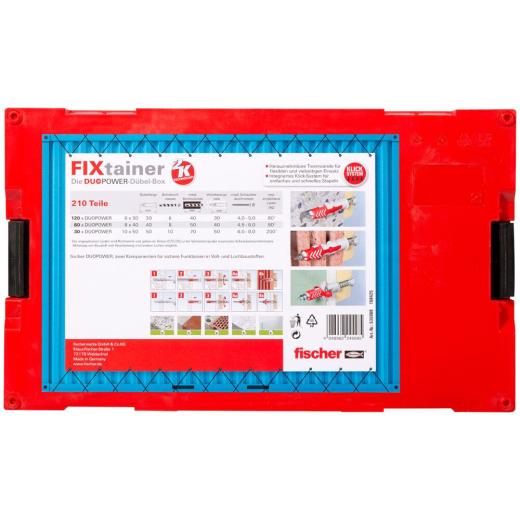 fischer FixTainer - DuoPower (210 onderdelen)