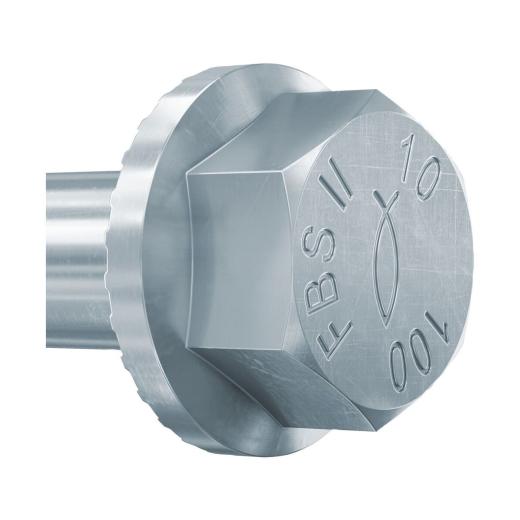 fischer UltraCut FBS II | 8 x 130 80/65 US Sechskant mit U-Scheibe Innenstern TX | 50 Stück