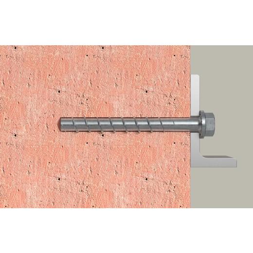 fischer UltraCut FBS II | 10 x 80 25/15/- US Sechskant mit U-Scheibe | 50 Stück