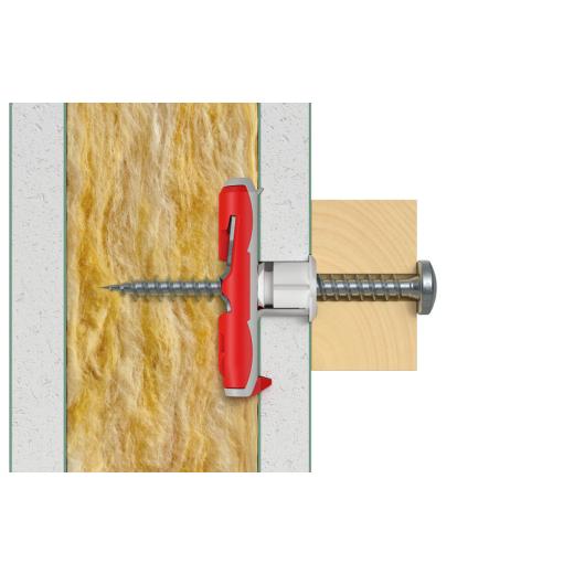 fischer DuoTec 10 S PH con vite a testa tonda - 10 pezzi