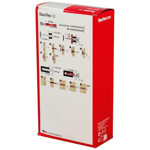 fischer DuoTec 12 - 10 piezas