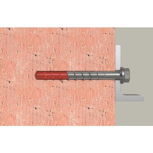 fischer UltraCut FBS II | 10 x 100 15/- US R Sechskant mit U-Scheibe | 50 Stück