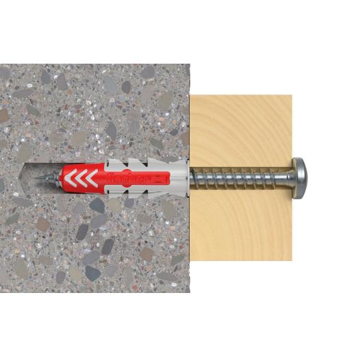 fischer DUOPOWER 6 x 30 S PH TX - 100 piezas