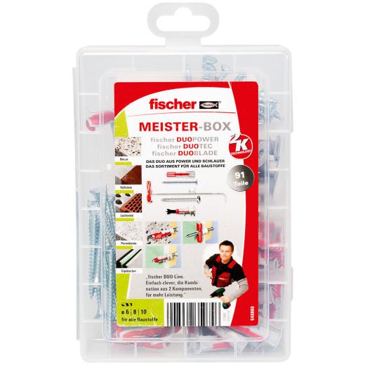 fischer Meister-Box DuoLine (91 teilig)