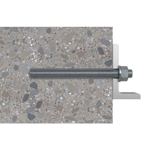 fischer Ankerstange FIS A M 8 x 150, Stahl 8.8 galvanisch verzinkt | 10 Stück