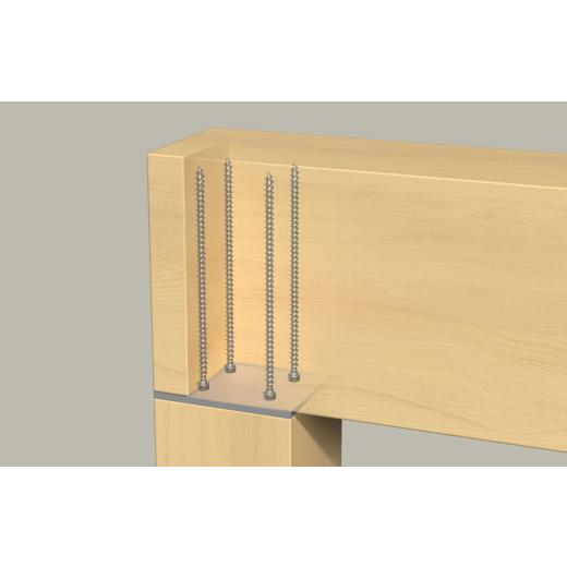 PowerFull II 10 x 340 | Zylinderkopf TX, Stahl gvz, blau passiviert | 25 Stück