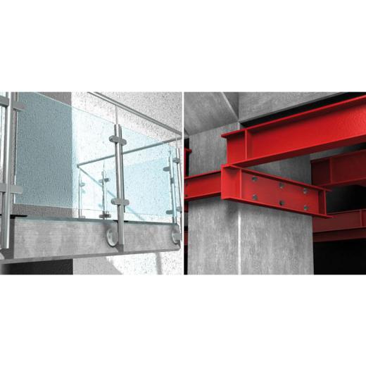 fischer Doorsteekanker FAZ II Plus 8/10 - 50 stuks