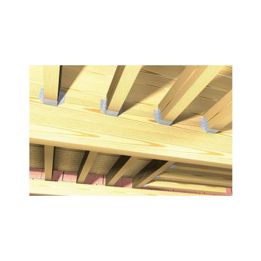 fischer Power-Fast II 10 x 100/75, SW15/TX40, tête hexagonale, empreinte étoile TX, acier galvanisé, zingué blanc - 50 pièces