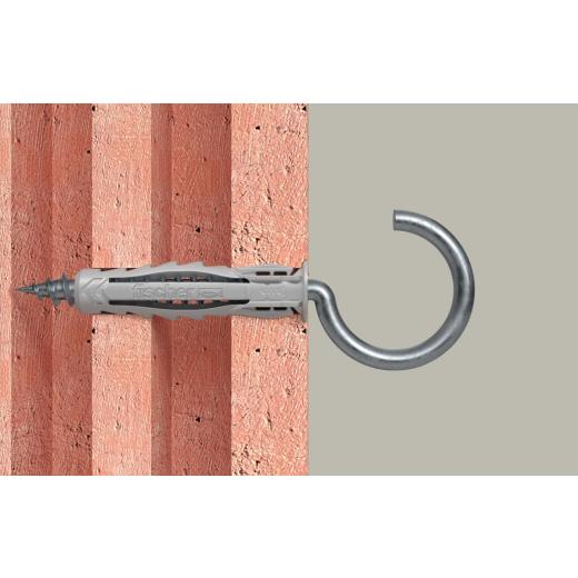 fischer Expansion plug SX Plus 10 x 50 RH with round hook K | 10 pieces