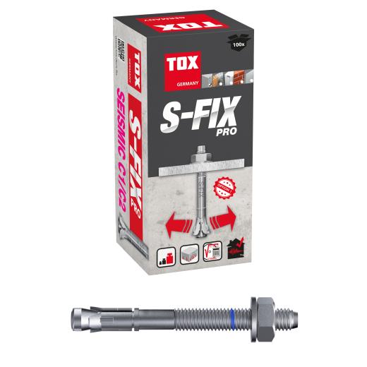 TOX Bolzenanker S-Fix Pro M8x75/9 mm | 100 Stück