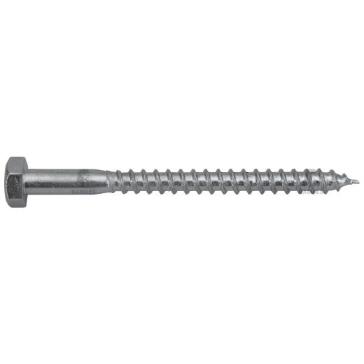 DIN 571 Tornillos para madera 10 x 300, cabeza hexagonal, acero electrogalvanizado - 25 unidades