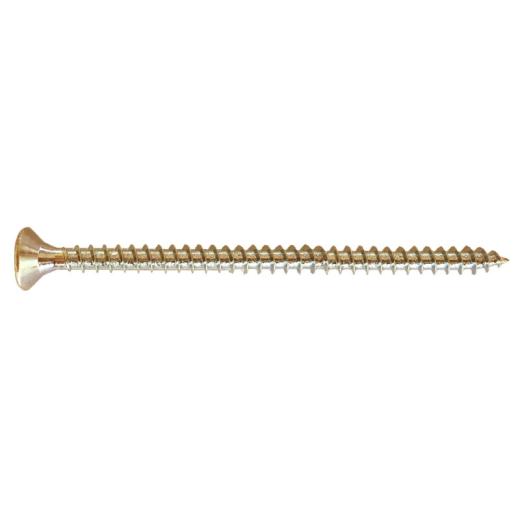 Chipboard screws CE 4,5 x 40, PZ2, countersunk head, steel, electrogalvanised yellow - 500 pieces
