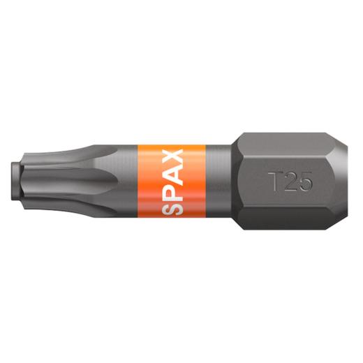 SPAX-Torx Bit mit Zapfen T25, Länge: 25 mm - 1 Stück