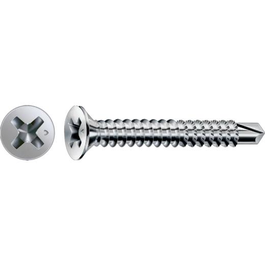 SPAX FEX-A St. 3,9 x 38 -H Sonderoberfläche silber gal Zn
