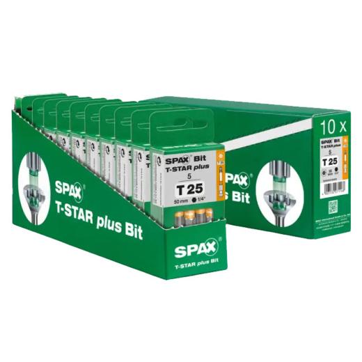 SPAX T-STAR plus bit T25, Length: 50 mm - 1 piece