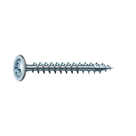 SPAX Universal screw, 5 x 25/22, flange head, cross recess Z, WIROX (A9J) - 1000 pieces