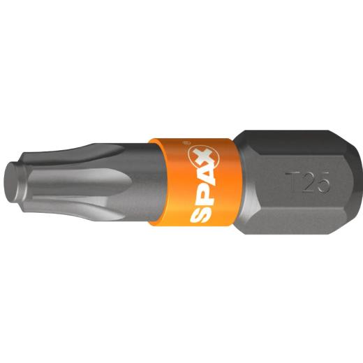 SPAX-Torx Bit mit Zapfen T25, Länge: 25 mm | Großpack 10 x 5 Stück