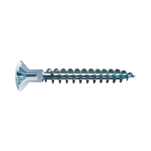 SPAX Universal screw, 4,5 x 80/59, flat countersunk head with head hole, cross recess Z, WIROX (A9J) - 200 pieces