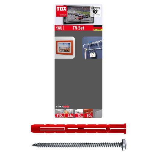 TOX Parallel Expansion Plug TV-Set | 20 pieces