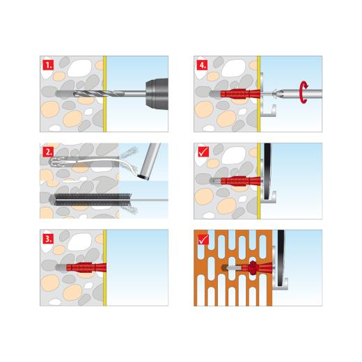 TOX Mirror mounting Look | 80 pieces