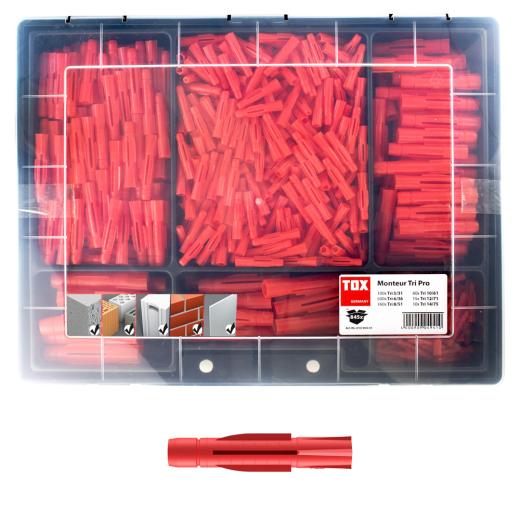 Standardsortiment Monteur Tri Pro 845 tlg. | 845 Stück