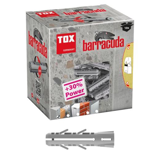 TOX Tassello ad espansione Barracuda 16x80mm | 10 pezzi