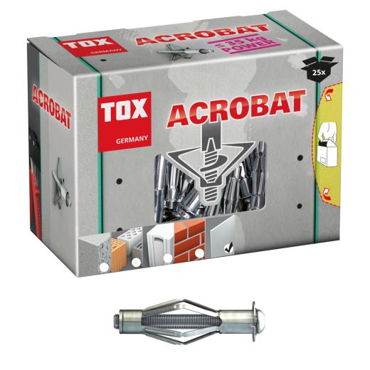 Metall-Hohlraumdübel Acrobat M4x32 mm Kleinpack | 25 Stück