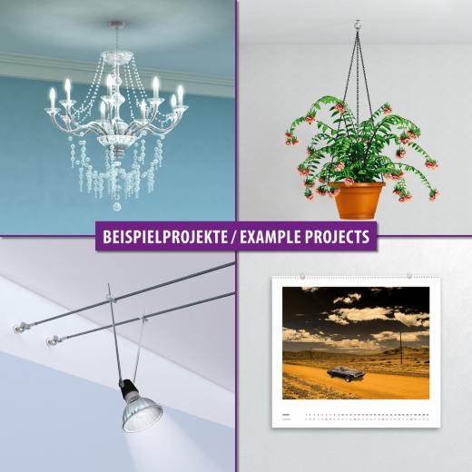 TOX Taco gancho metálico Pirat Skippi-L M6x65 mm | 25 piezas