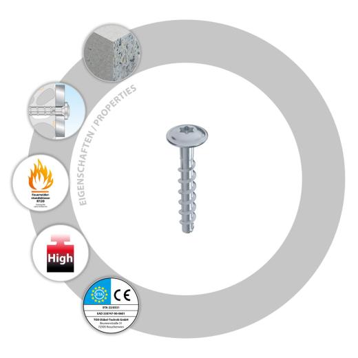 Schraubanker Sumo Max 1 6x50 FK (100 Stk.) | 100 Stück