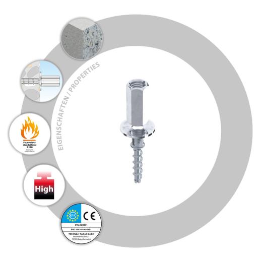 Schraubanker Sumo Max 1 6x35 IM (50 Stk.) | 50 Stück
