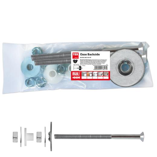 TOX Wash stand wall plug Oase Backside | 20 pieces