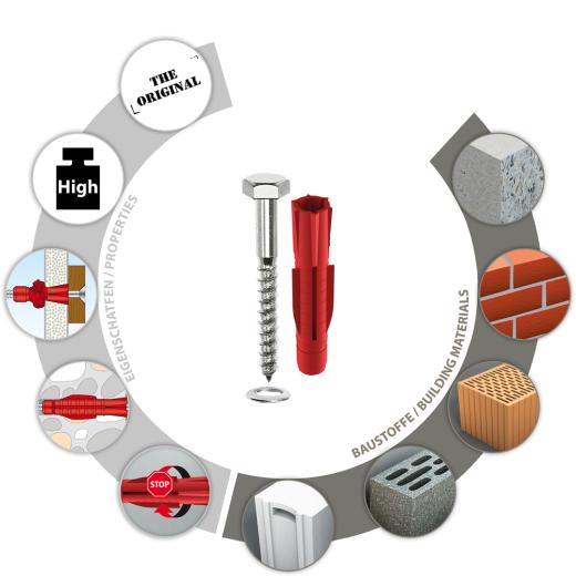 TOX Set de montaje System Trix | 20 piezas
