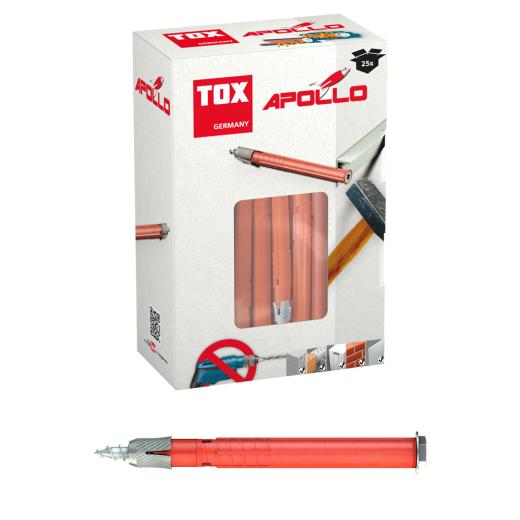 TOX Taco para marcos universal Apollo KB 10x120 mm | 25 piezas