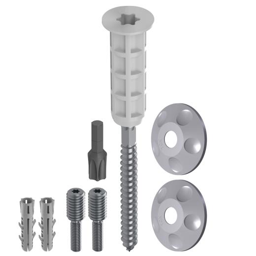 Abstandsmontagesystem Thermo Proof Wood Mini M8x110/50-80 (2 Stk.) | 2 Stück