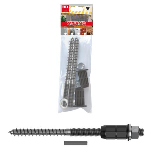 Schwerlast-Montagesystem Thermo Proof Wood M12x230/120 (2 Stk.) | 2 Stück