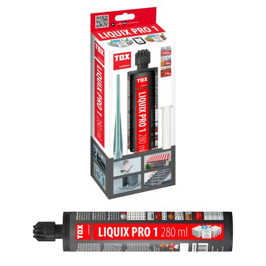 TOX Mortero de unión Liquix Pro 1 sin estireno 280 ml