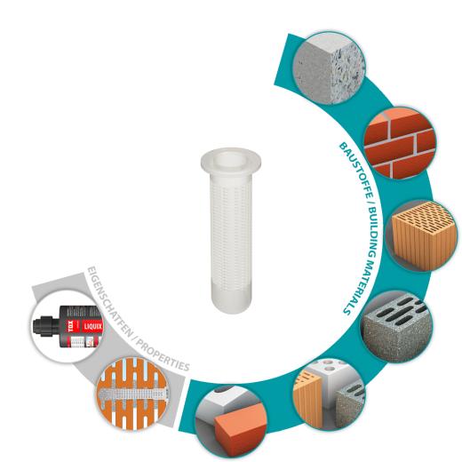 TOX Casquillo de filtro Liquix Sleeve 20x85 mm | 20 piezas