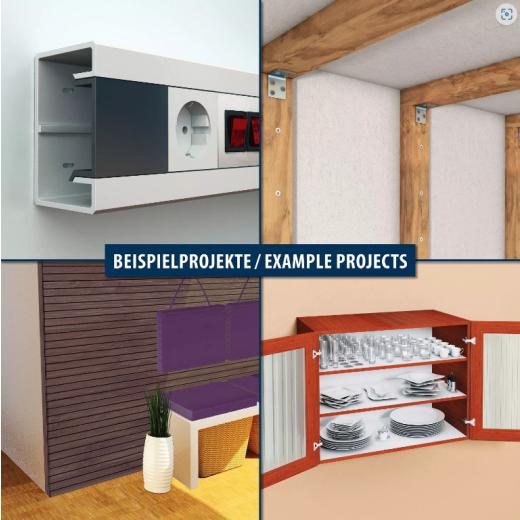 TOX Adjusting screw Distance 6x60 mm | 100 pieces